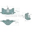 Scharmüller Kogel 80® kogelinzet gietijzer, railbreedte 335 mm, 4000 kg | RO825A3640C