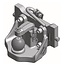 ROCKINGER Innenteil - 787825X1209C, RO825X12090 | Schienenbreite: 311 mm | Rastbolzen Ø: 22 mm | Führungsbreite: 30 mm | Stützlast: 3000 kg | D-Wert: 98,1 kN | Farbe: AGCO Grau | Beschreibung: Kugelkupplung mit Komforthöhenverstellung<br>Kugel RO*825B auf Kupplungs