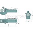 Scharmüller Pick-Up Hitch einsätze 80 shank 70 x 80 mm, 445 mm, bore 30,5 mm - 0.429.00.2-A20, 00.429.00.2-A20