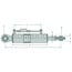 GRANIT Hydraulische topstang Eco-Line Cat. 2 - 580 / 580 mm