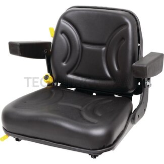 GRANIT Staplersitz mechanisch PVC, Spurweite variabel, mit Armlehne