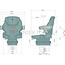 GRAMMER Traktorsitz luftgefedert PVC - Compacto Comfort M MSG93/521