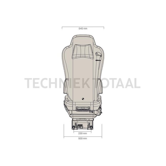 GRAMMER Kingman Comfort MSG90.6PG - 2401208134, 1208134 | Sitztyp: MSG90.6PG | Federung: luftgefedert | Polsterart: Stoff | Spurmaß: 230 mm | Sitzbreite: 550 mm | Längshorizontalfederung: Ja | Gurtsystem: Ja | Bordspannung: 24 V | Sitzheizung: Ja | Bezeichnung: K