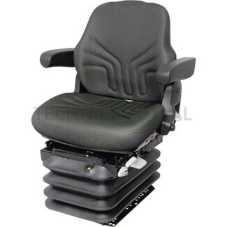 GRAMMER Tractor seat air suspended Maximo COMFORT fabric, seat width 520 mm