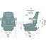 GRAMMER Maximo Basic MSG85/721 - 2401288549, 1288549 | Ophanging: mechanisch | Bekledingstype: stof | Zittingcontactschakelaar: optioneel | Spoormaat: 260 mm | Zittingbreedte: 480 mm | Joystickconsole: optioneel | Horizontale vering in de dwarsrichting: optioneel