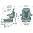 GRAMMER Traktorsitz Primo XXL MSG75GL/522 luftgefedert, stoff | 1293476