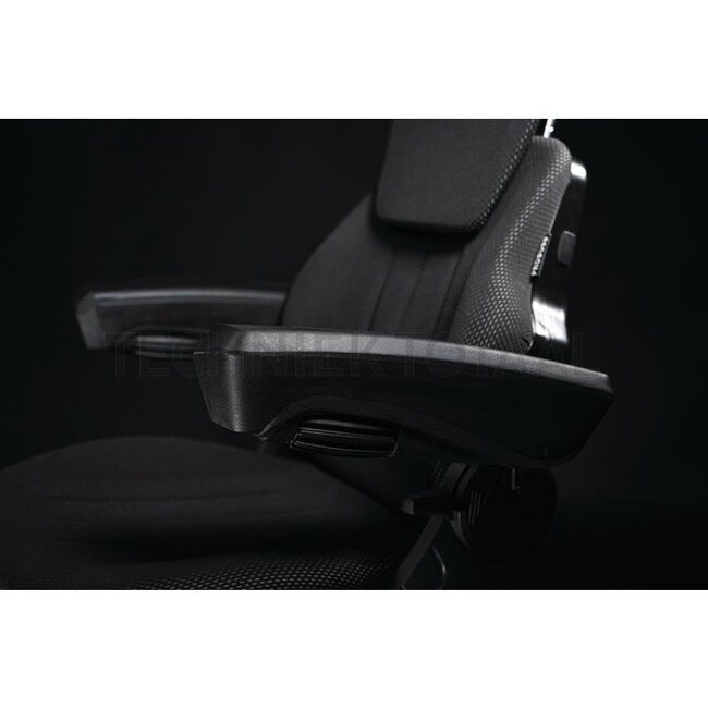 PROBOSS Trekkerstoel AS3520 luchtgeveerd stof 12 V, zitbreedte 520 mm | AS3510