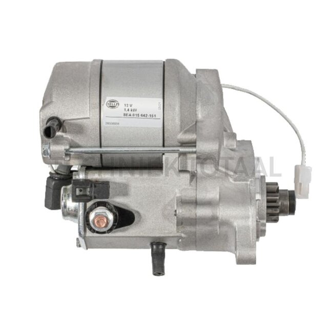 HELLA Anlasser 12 V, 1,2 kW, 9 Zähne, Ø 66 mm, rechtsdrehend