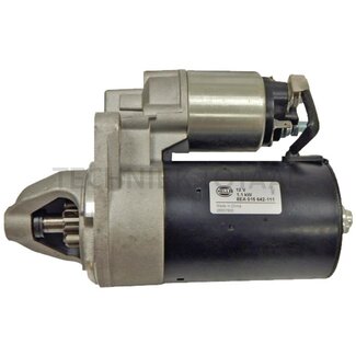 HELLA Startmotor 12 V, 1,1 kW, 9 tanden, Ø 74 mm, rechtsdraaiend