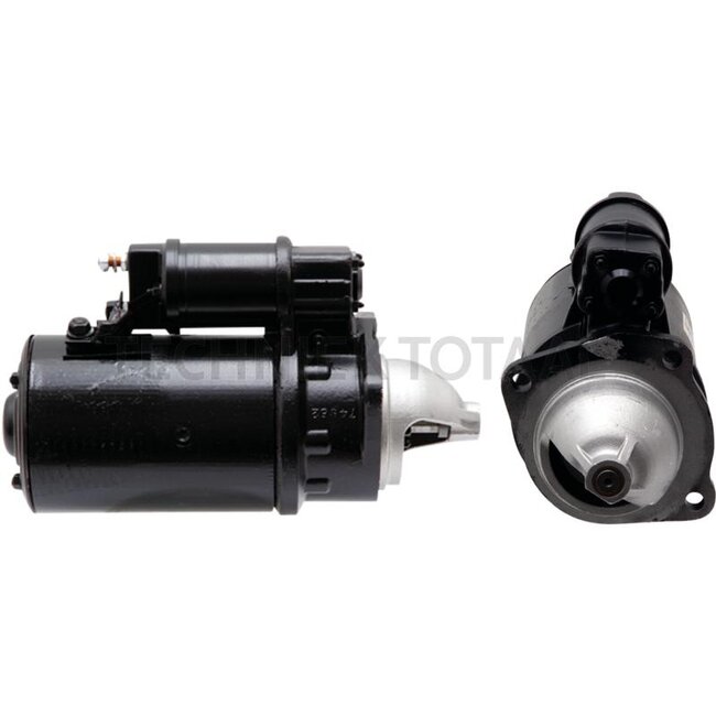 BOSCH Startmotor 12 V, 2,4 kW, 9 tanden, montage Ø 89 mm, rechtsdraaiend