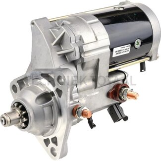 Denso Reductiestartmotor 24 V, 7,8 kW, 10 tanden, 244 mm, rechtsdraaiend