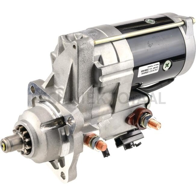 Denso Reductiestartmotor 12 V, 4,8 kW, 11 tanden, 244 mm, rechtsdraaiend