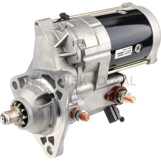 Denso Startmotor met reductie 24 V, 7,8 kW, 10 tanden, 244 mm, Ø 92 mm