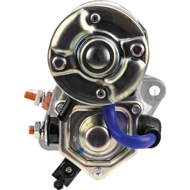 Denso Reductiestartmotor 2,7 kW, 10 tanden rechtsdraaiend, 222 mm, Ø 89 mm