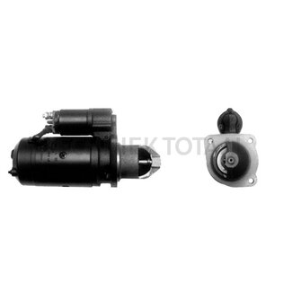 MAHLE Starter motor 24 V, 4,0 kW, 9 teeth, clockwise, Ø 89 mm, r 45°