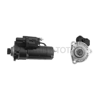 MAHLE Startmotor met reductie 24 V, 6,5 kW, 12 tanden, rechtsdraaiend