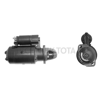 MAHLE Startmotor 24 V, 4,0 kW, 11 tanden, rechtsdraaiend, Ø 82,5 mm, l 35°