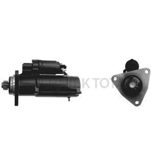 MAHLE Anlasser 12 V, 4,2 kW, 10 Zähne rechtsdrehend, 273 mm, Ø 92 mm