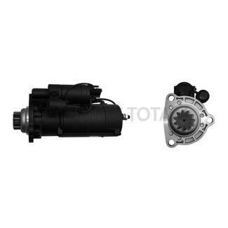 MAHLE Anlasser mit Reduzierung 24 V, 9,0 kW, 11 Zähne, Ø 92 mm, Winkel r 90