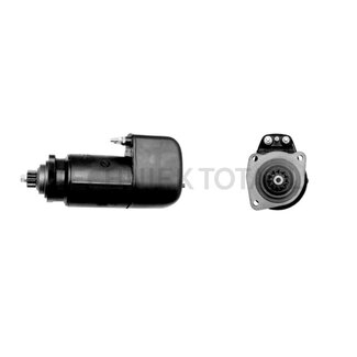 MAHLE Startmotor 24 V, 5,4 kW, 11 tanden, rechtsdraaiend, Ø 89,0 mm, l 45°