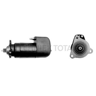 MAHLE Starter motor 24 V, 6,6 kW, 9 teeth, clockwise, Ø 92 mm, r 105°