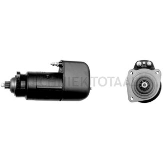MAHLE Starter motor 24 V, 5,4 kW, 9 teeth, mounting angle l 45°
