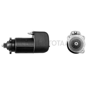 MAHLE Starter motor 24 V, 5,4 kW, 9 teeth, mounting angle r 45°