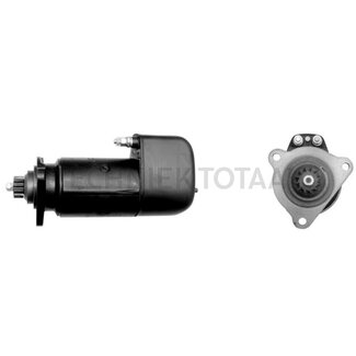 MAHLE Starter motor 24 V, 6,6 kW, 12 teeth, clockwise, Ø 92 mm, l 52,5°