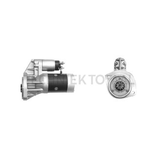 MAHLE Starter motor with reduction 12 V, 2,5 kW, 9 teeth, flange distance 14,0 mm