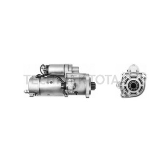 MAHLE Reductiestartmotor 24 V, 5,5 kW, 10 tanden rechtsdraaiend, l 45°