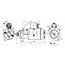 HELLA Starter motor 12 V, 3,1 kW, 10 teeth, Ø 92 mm