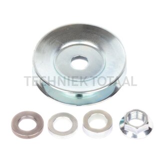 MAHLE V-belt pulley MGX 24, v-belt 17, A 17 mm, B 87 mm, D 27 mm