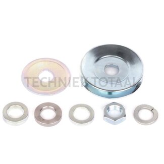 MAHLE Keilriemenscheibe Lichtmaschine SPZ, A 17 mm, B 68 mm, C 14 mm, D 21 mm