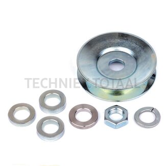 MAHLE Keilriemenscheibe Lichtmaschine V-Riemen 17, 17 x 85 x 22 x 27,9 mm