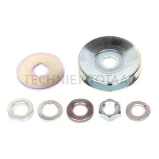 MAHLE V-belt pulley alternator SPA, A 17 mm, B 70 mm, C 18 mm, D 26,6 mm