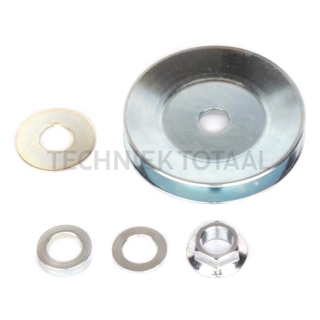 MAHLE V-belt pulley alternator SPA, A 17 mm, B 95 mm, C 18 mm, D 37,1 mm