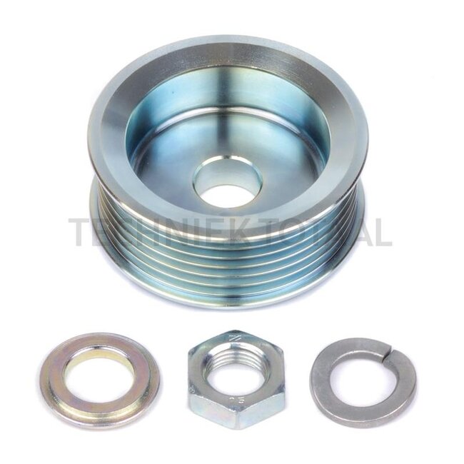 MAHLE Keilriemenscheibe MGX 91, v-Riemen 6 Nuten, A 17 mm, B 67 mm, D 32,7 mm