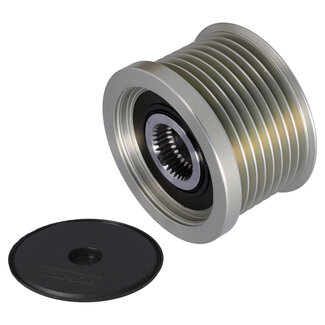 FEBI Freilaufriemenscheibe Ø 61 mm, innen Ø 16 mm, Breite 38,4 mm