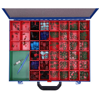 FEBI Assortiment aantal afdichtingen 360, aantal klepkernen 60