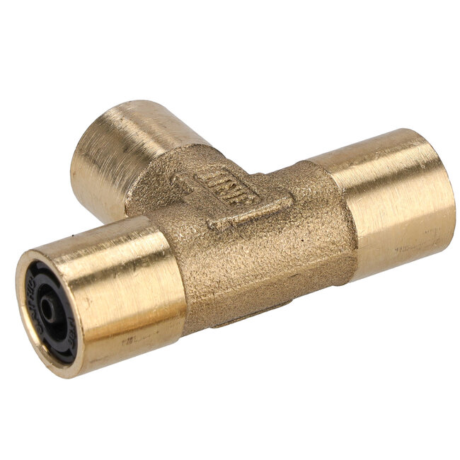 FEBI T-connector operating pressure 15 Bar, temperature range -40 - 100 °C
