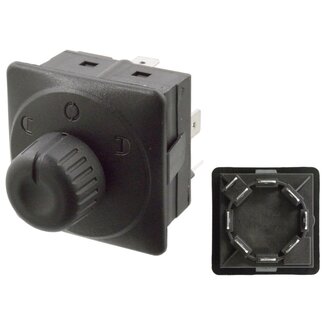 FEBI Switch length 42 mm, height 54 mm, 12 V