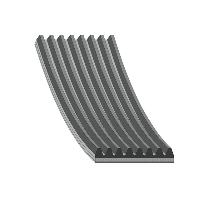 FEBI Multiriem lengte 1766 mm, 8 ribben - 1817 890, 1785 489, GC46-6C301-FB, T426440, GC46-6C301-FA, T217904