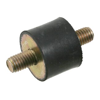 FEBI Gummi-Metall-Puffer Ø 25 mm, Außengewinde M8 x 1,25, Länge 12 mm