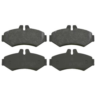 FEBI Bremsbelagsatz Länge 125,9 mm, Breite 61,9 mm, Dicke 18,8 mm