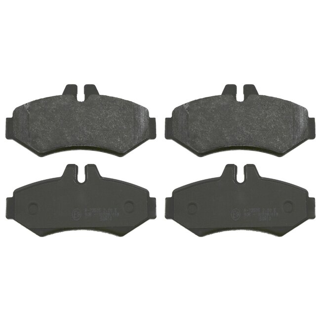 FEBI Remblokkenset lengte 125,9 mm, breedte 61,9 mm, dikte 18,8 mm - D928-7829, 0004209720, 23021