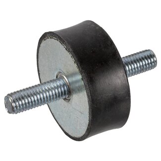 FEBI Gummi-Metall-Puffer Ø 51 mm, Außengewinde M10 x 1,5, Länge 28 mm