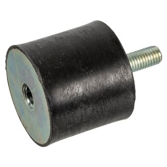 FEBI Trillingsdemper Ø 50 mm, draad M10 x 1,5, lengte 28 mm