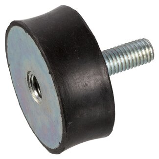 FEBI Trillingsdemper Ø 50 mm, draad M10 x 1,5, lengte 28 mm