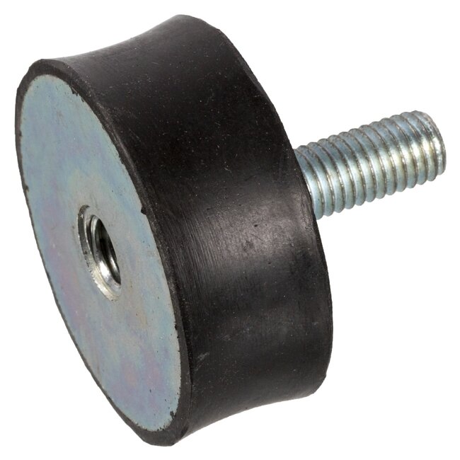 FEBI Trillingsdemper Ø 50 mm, draad M10 x 1,5, lengte 28 mm - Typ B 50x20x28
