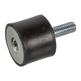 FEBI Gummi-Metall-Puffer Ø 30 mm, Außengewinde M8 x 1,25, Länge 23 mm